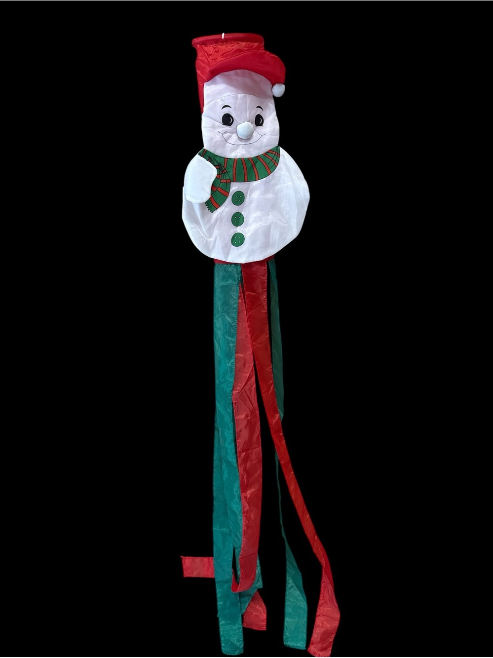 Vintage Snowman Windsock Christmas